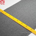 Tissu de flanelle à carreaux gris clair pour chemise